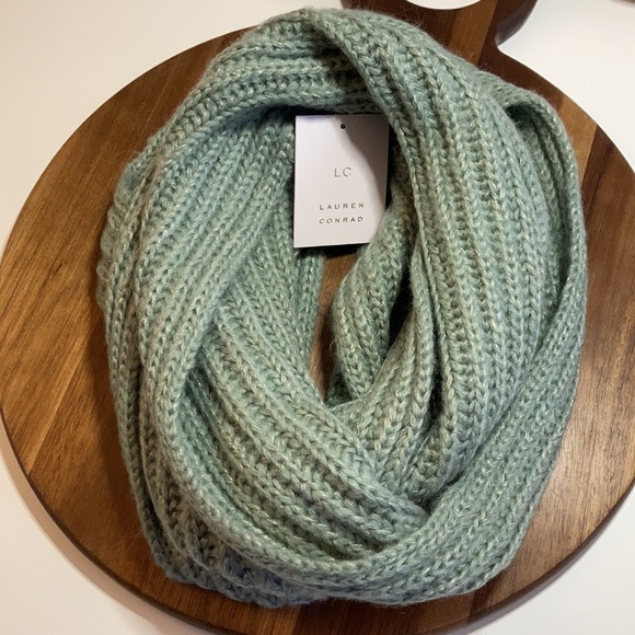 LC Lauren Conrad Accessories - LC Lauren Conrad Infinity Scarf (Seafoam)